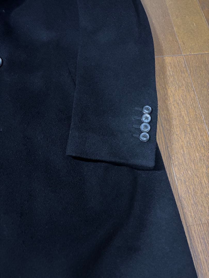 ⭐️【ほぼ未使用】LARDINIラルディーニ　カシミア100%チェスターコート46