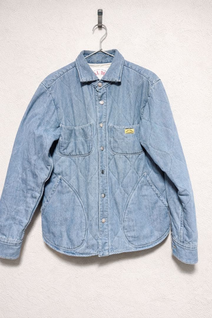 NATAL DESIGN ネイタルデザイン キルテッドシャツ M