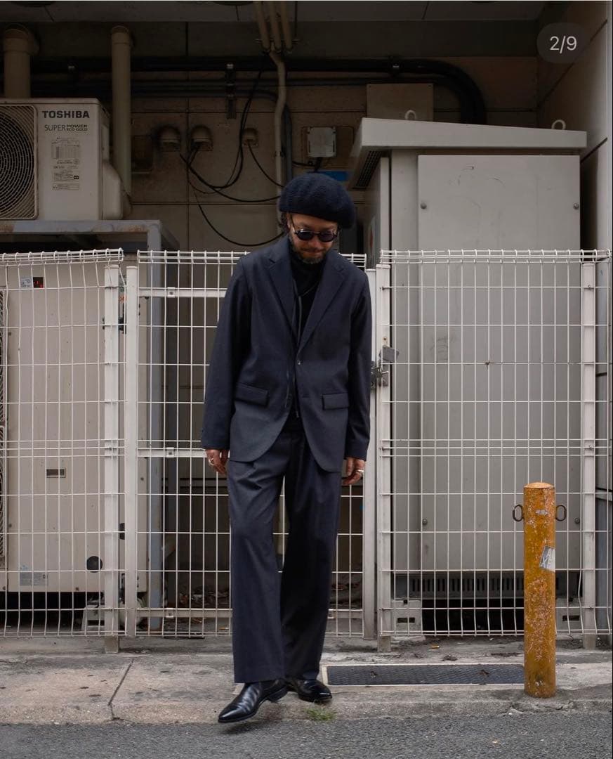 スーツ ATON Merino College Flannel setup