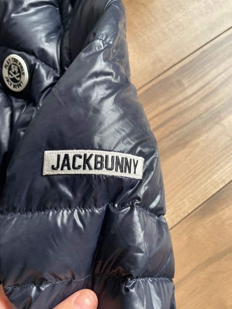 美品★ジャックバニー　ネイビー　ダウンジャケット＋ワンピ　セットアップ★サイズ１