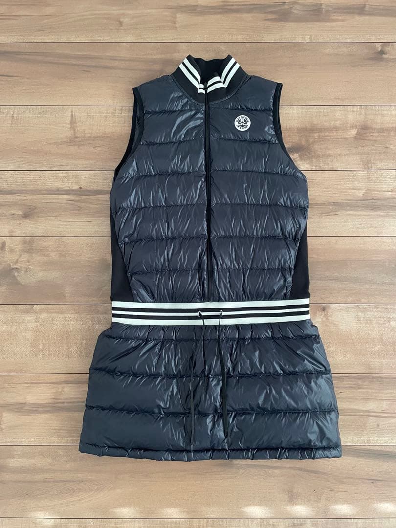 美品★ジャックバニー　ネイビー　ダウンジャケット＋ワンピ　セットアップ★サイズ１