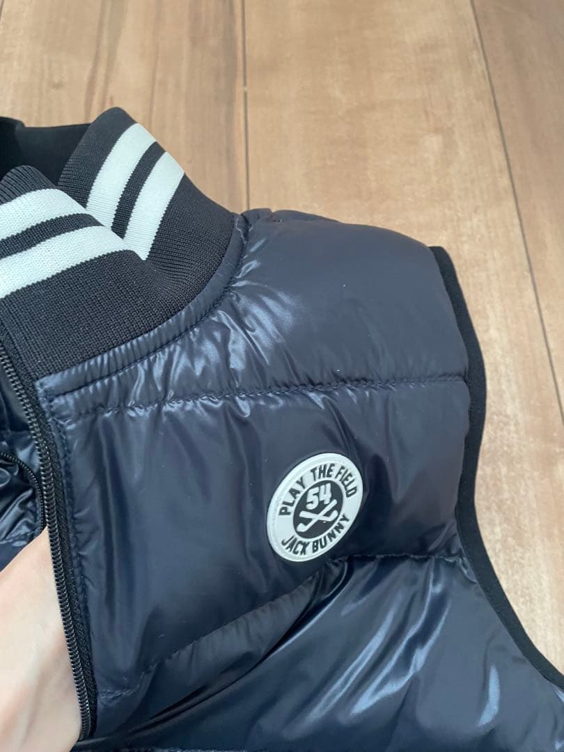 美品★ジャックバニー　ネイビー　ダウンジャケット＋ワンピ　セットアップ★サイズ１