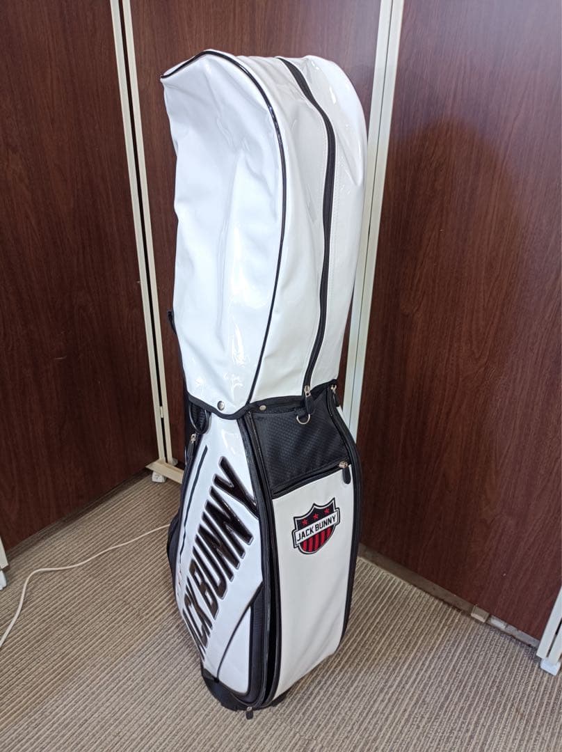 F1879] JACK BUNNY キャディバッグ※欠損部分あり - メルカリ