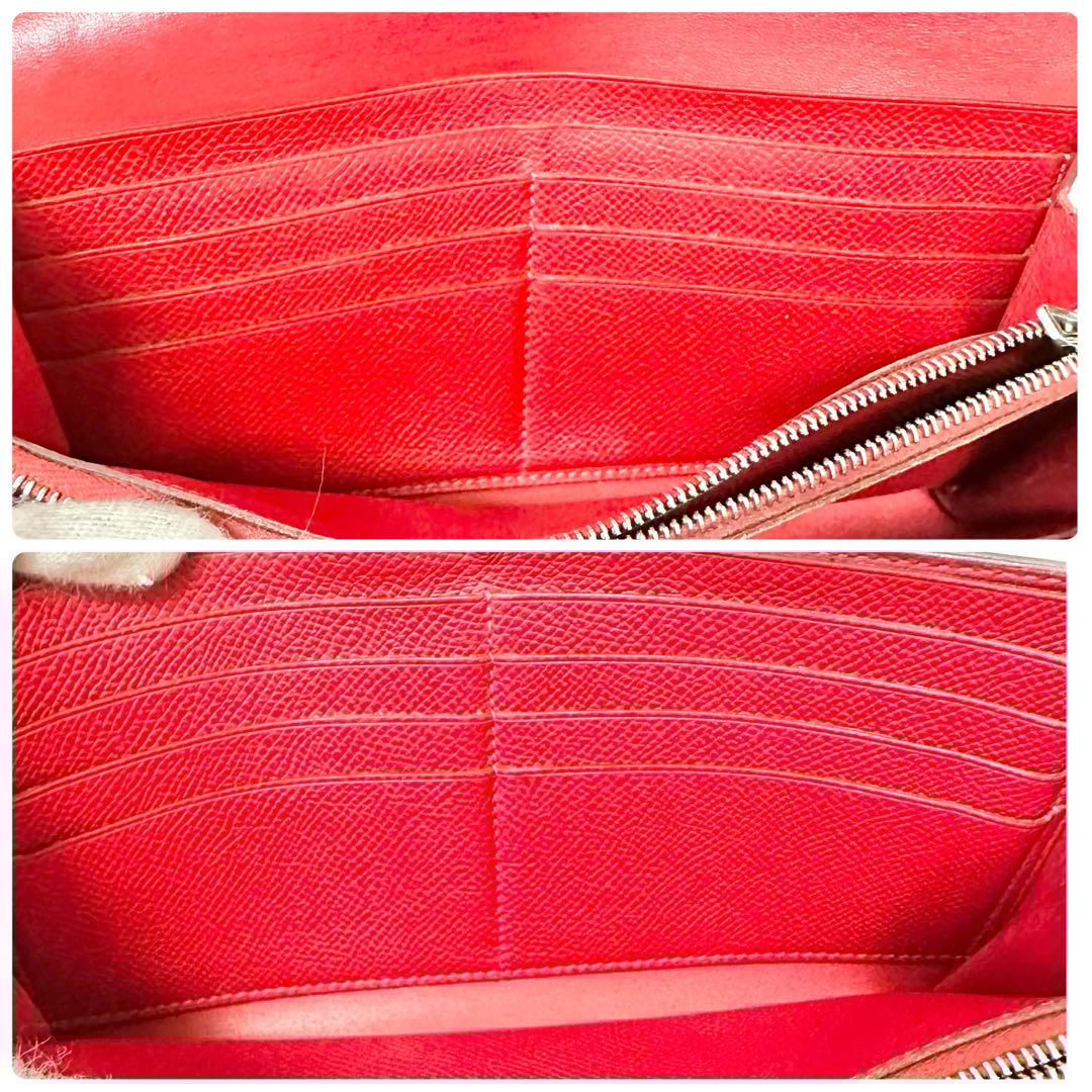 YAMA エルメス コンスタンスロング 長財布 エプソン ◻︎P刻印 赤