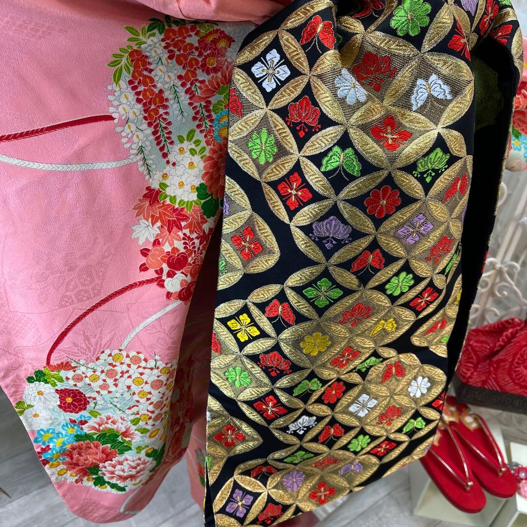 アンティーク七五三着物セット★7歳用