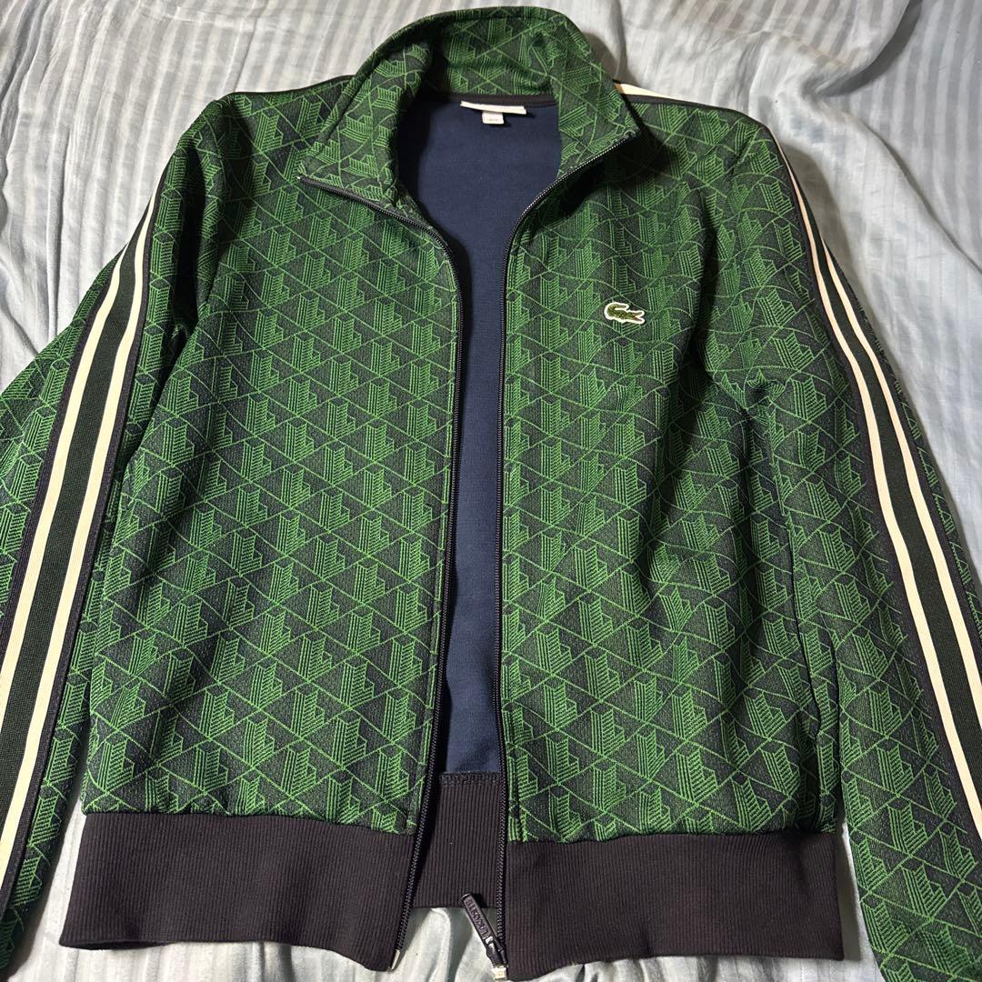 LACOSTEトラックジャケット　緑　 グリーン sサイズ