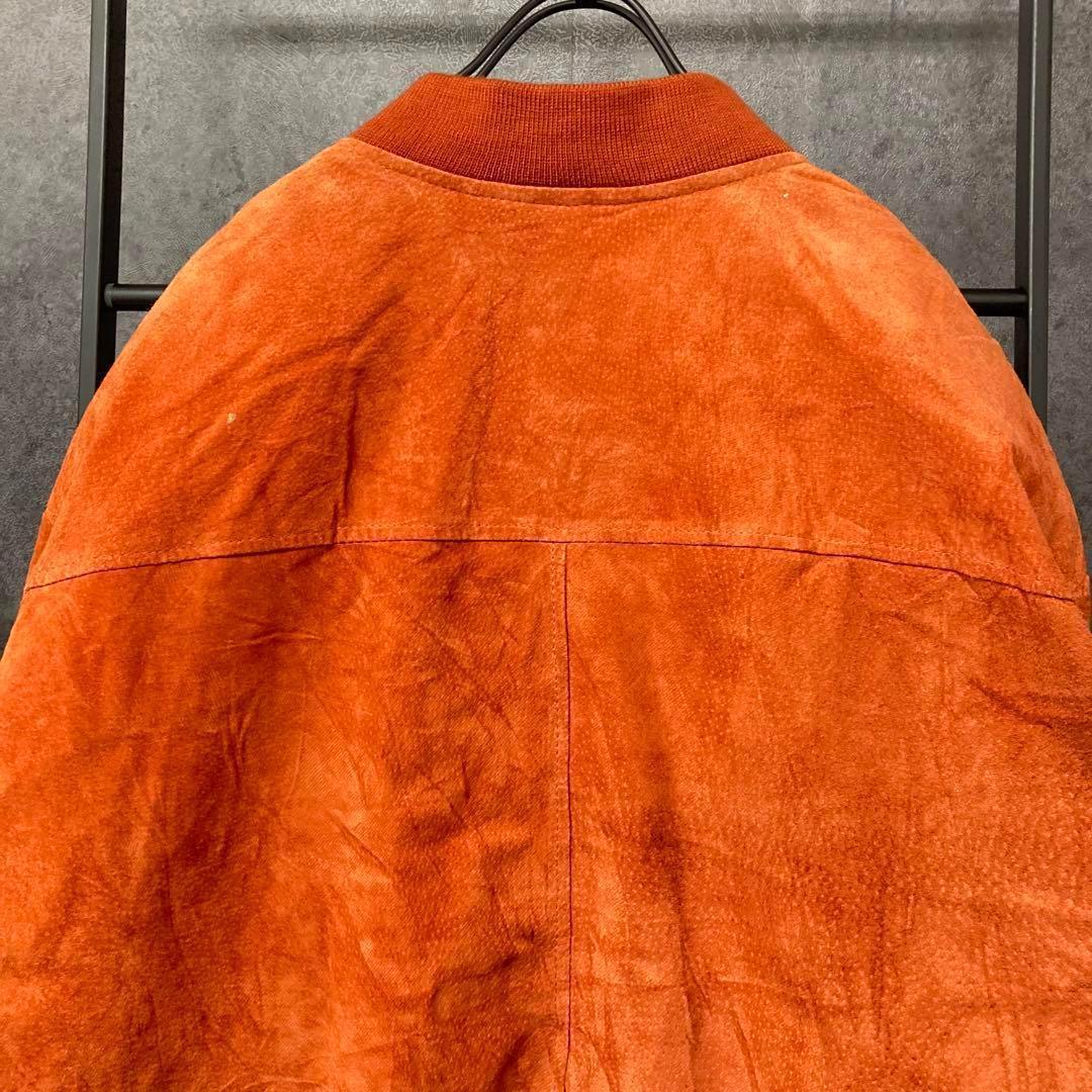 《US古着》ヴィンテージ スエード/レザー ジャケット/ブルゾン メンズL-XL