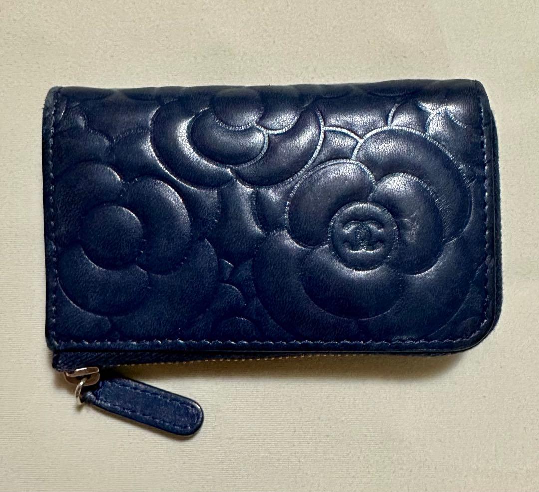 CHANEL カメリア　キーケース