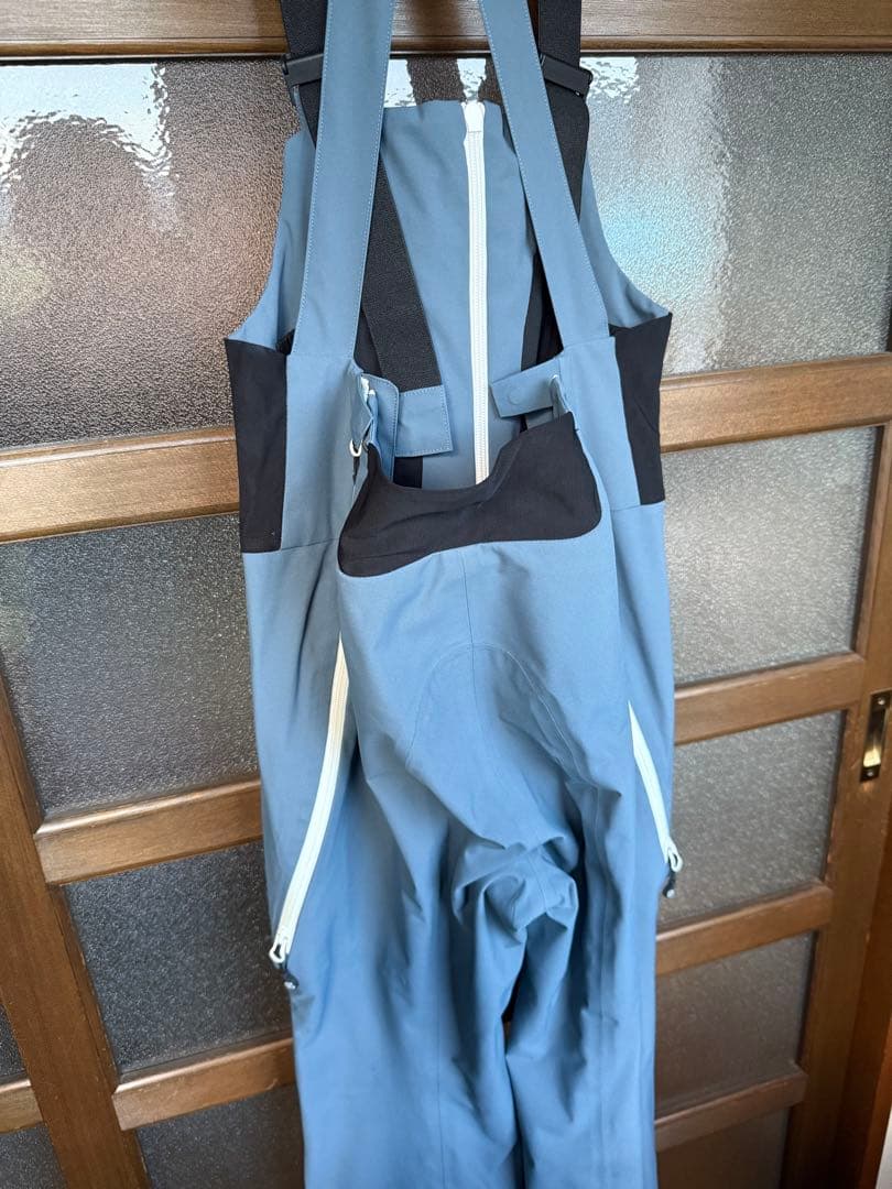 unfudge 上下セット　スモークアノラックL　スモークビブパンツM