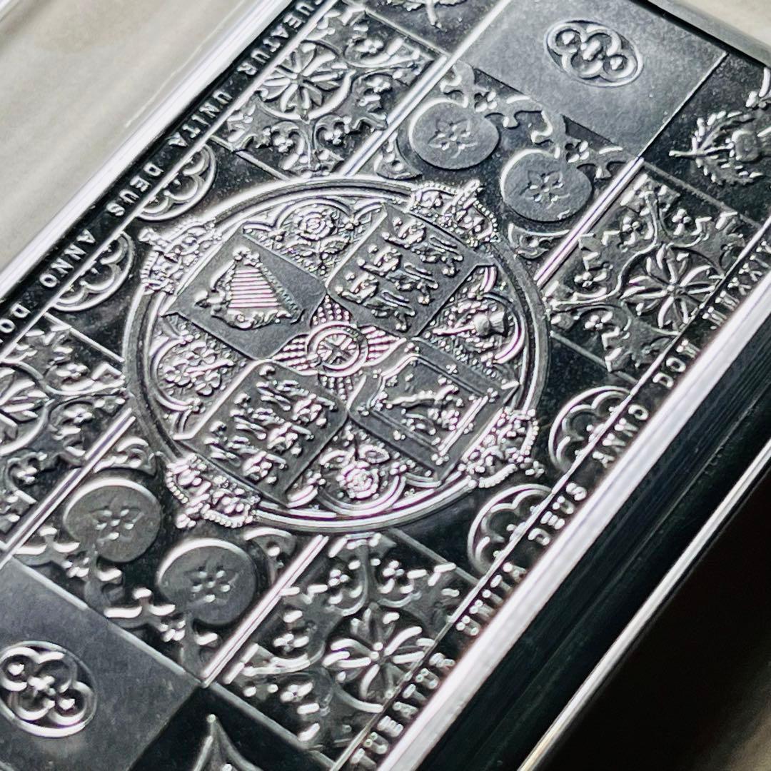 限定発行】ゴシッククラウン 1オンス 銀貨 バー ロイヤルミント 純銀