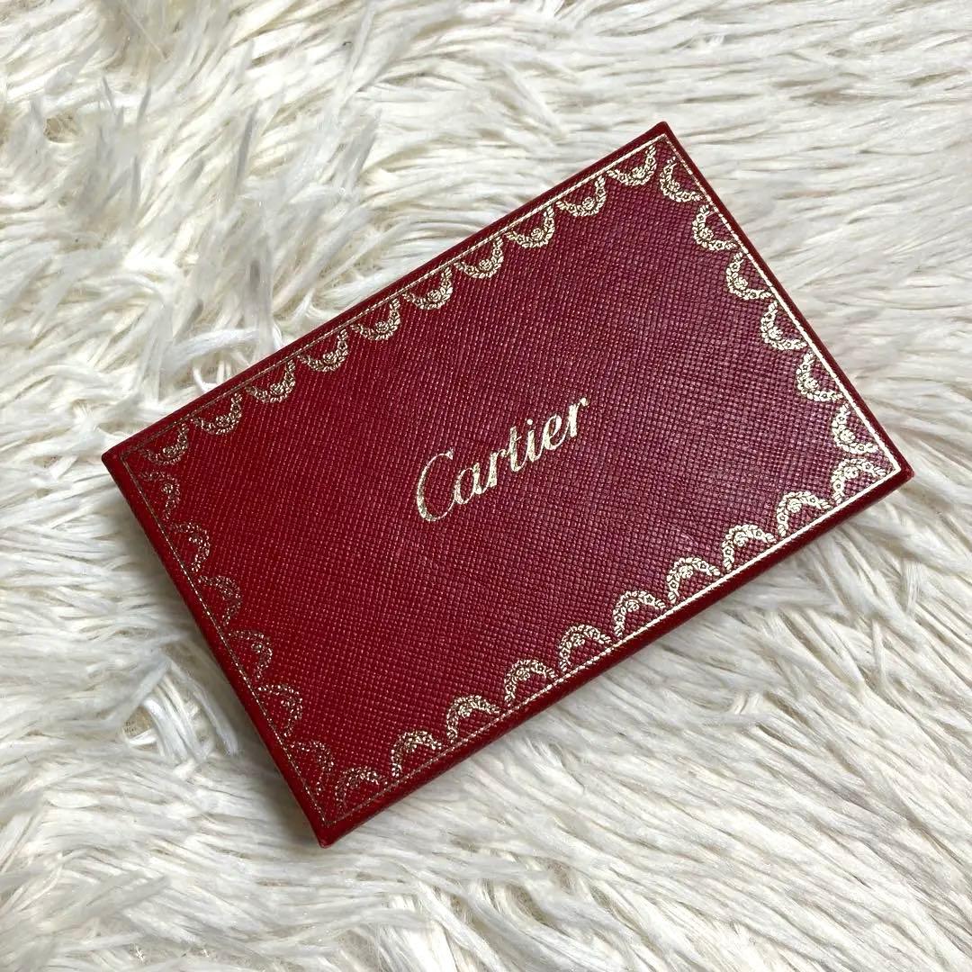 【未使用】 カルティエ キーケース マストライン ボルドー