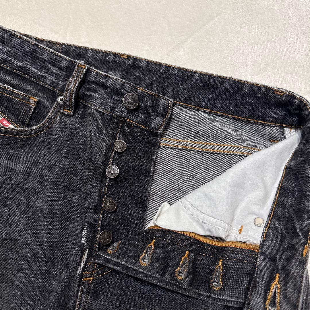 裾上げあり DIESEL Straight Jeans D-RISE W26