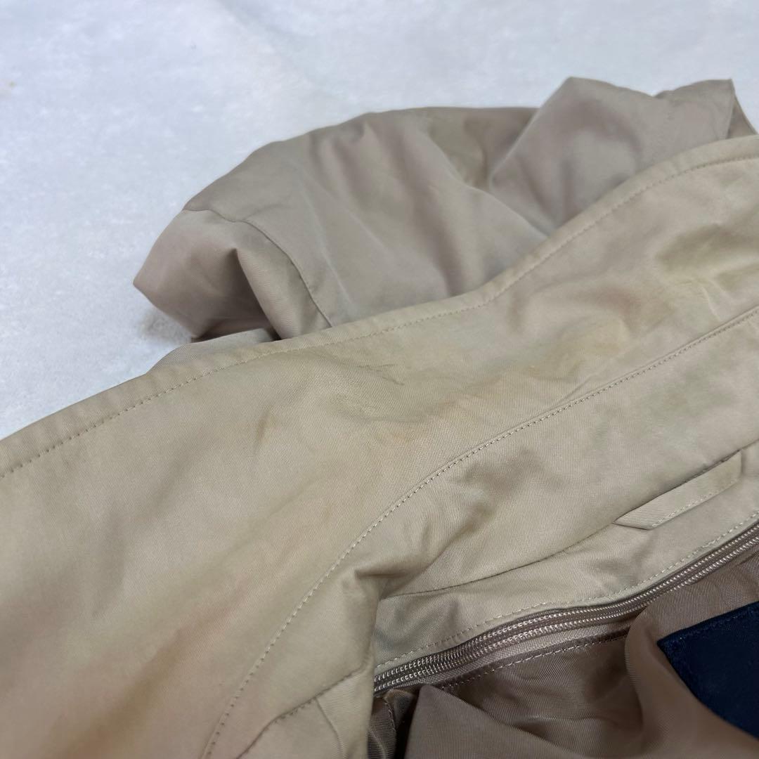 バーバリーロンドン　ダウンライナー　ノバチェック　フードステンカラー　メンズ