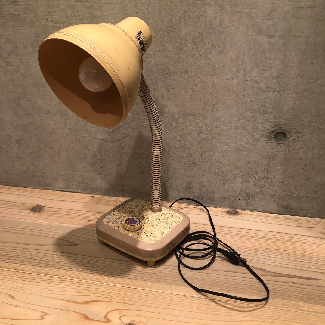 昭和レトロ ナショナル 蛍光灯 デスク ライト スタンド 照明 ランプ