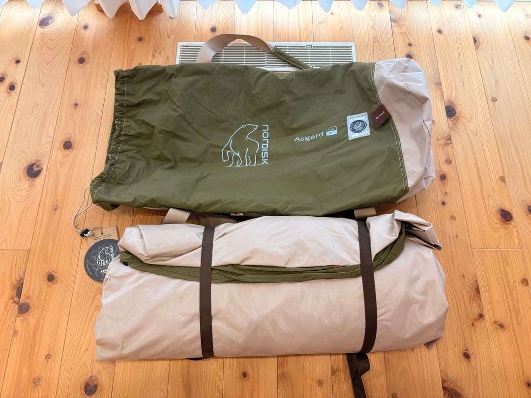 [本体のみ]ノルディスク　アスガルド7.1 カーキ　テント