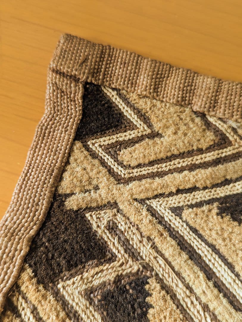 草ビロード クバ布(小) ラフィア布 西アフリカ