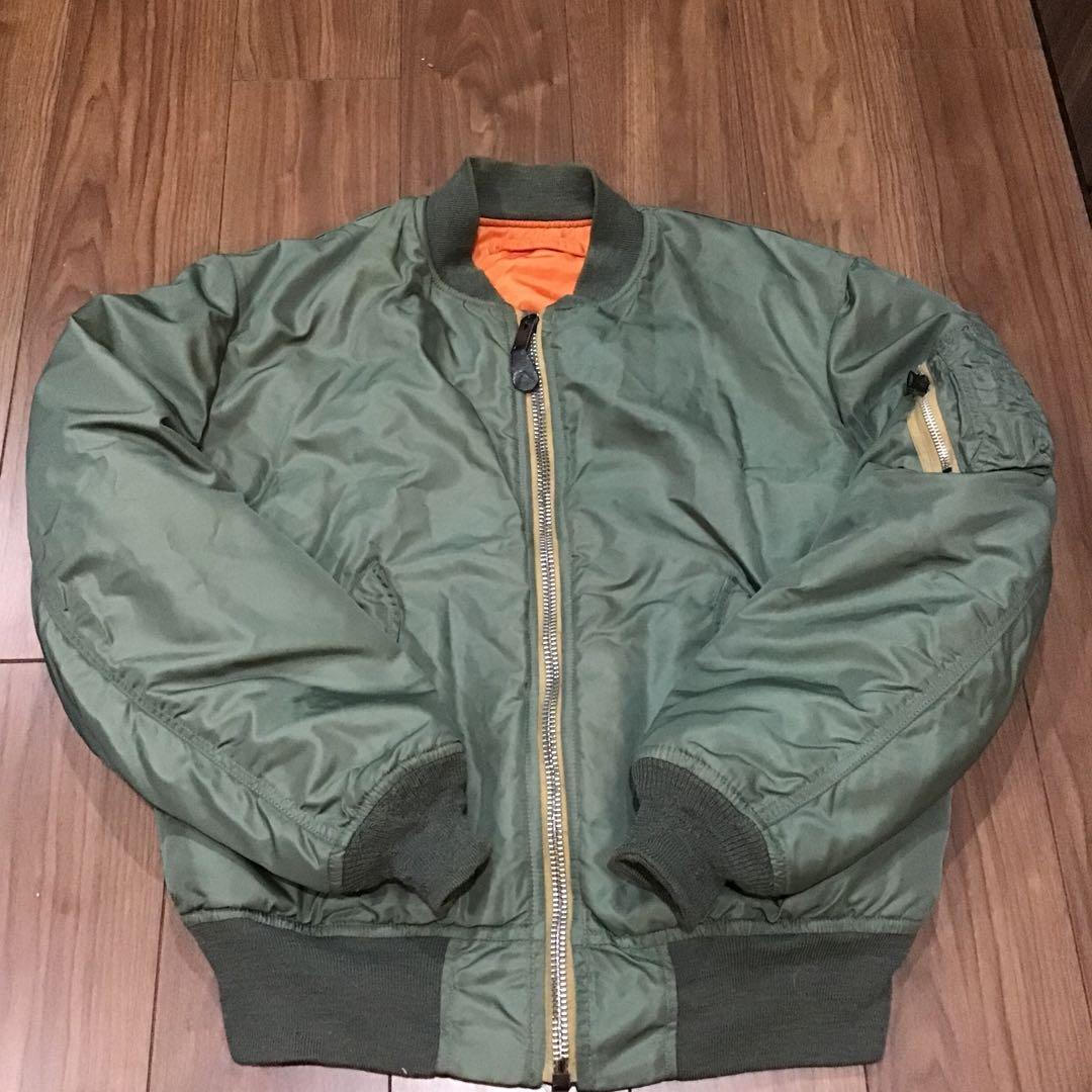 トイズマッコイズ MA-1 縦ステッチ スティーブマックイーン ハンター