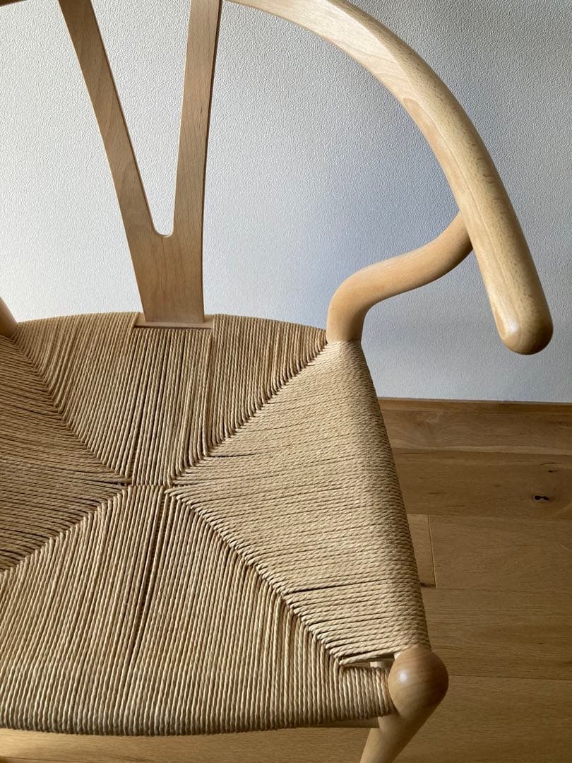 テケテケ　Yチェア ビーチ材 ソープ ①