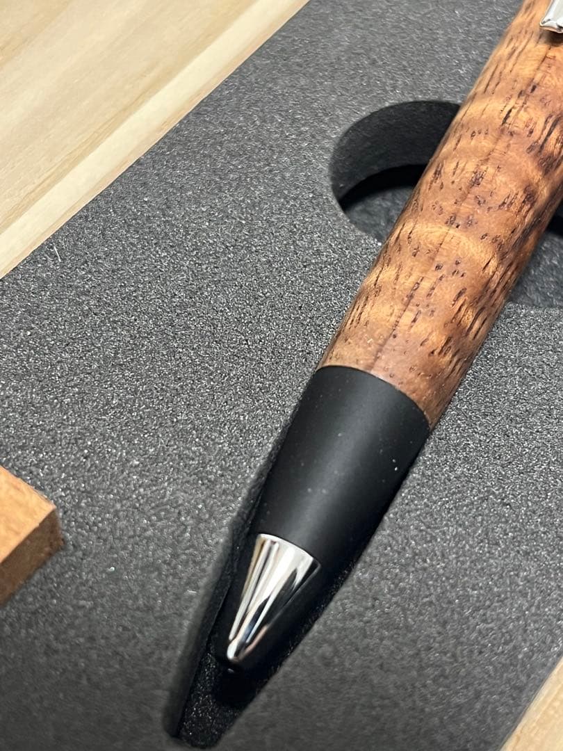 野原工芸 ハワイアンコアカーリー ボールペン ロータリー SANZO