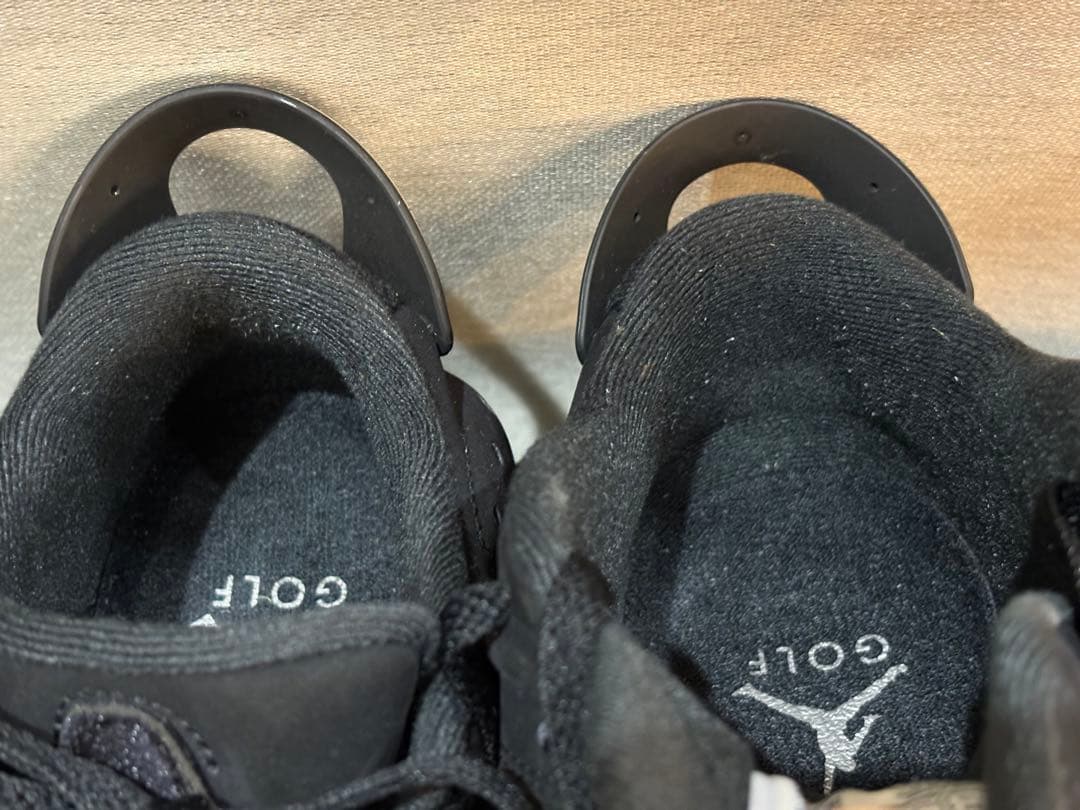 NIKE JORDAN RETRO6 GOLF ゴルフシューズ　ブラック