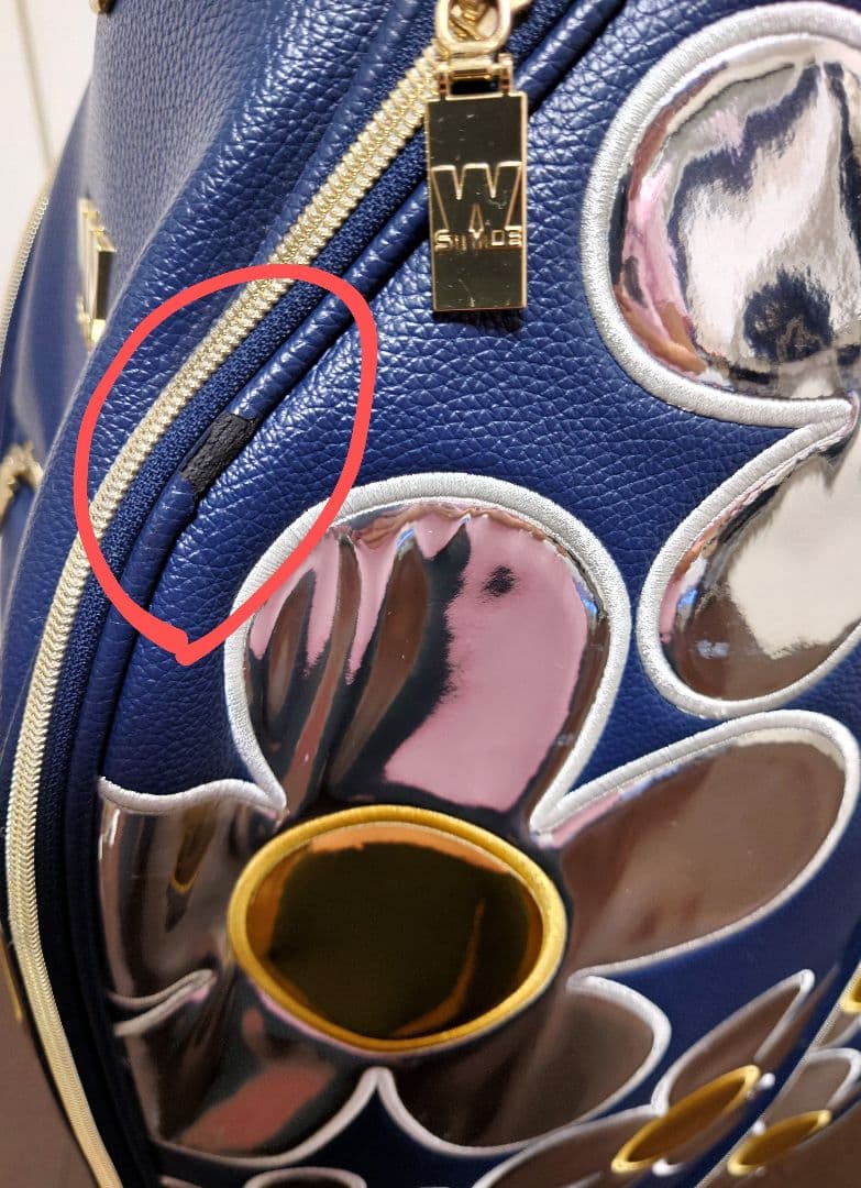 ☆ねねかか様専用☆【中古品】ウィンウィン ネイビー ✕花柄 キャディ