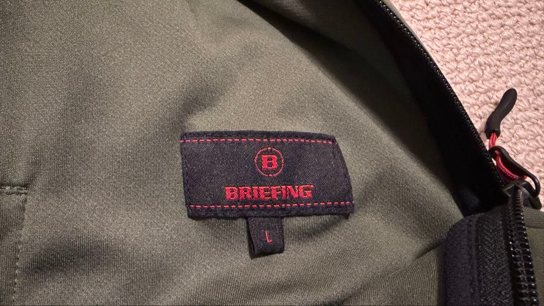 Briefing ブリーフィング　パーカー Lサイズ　深緑