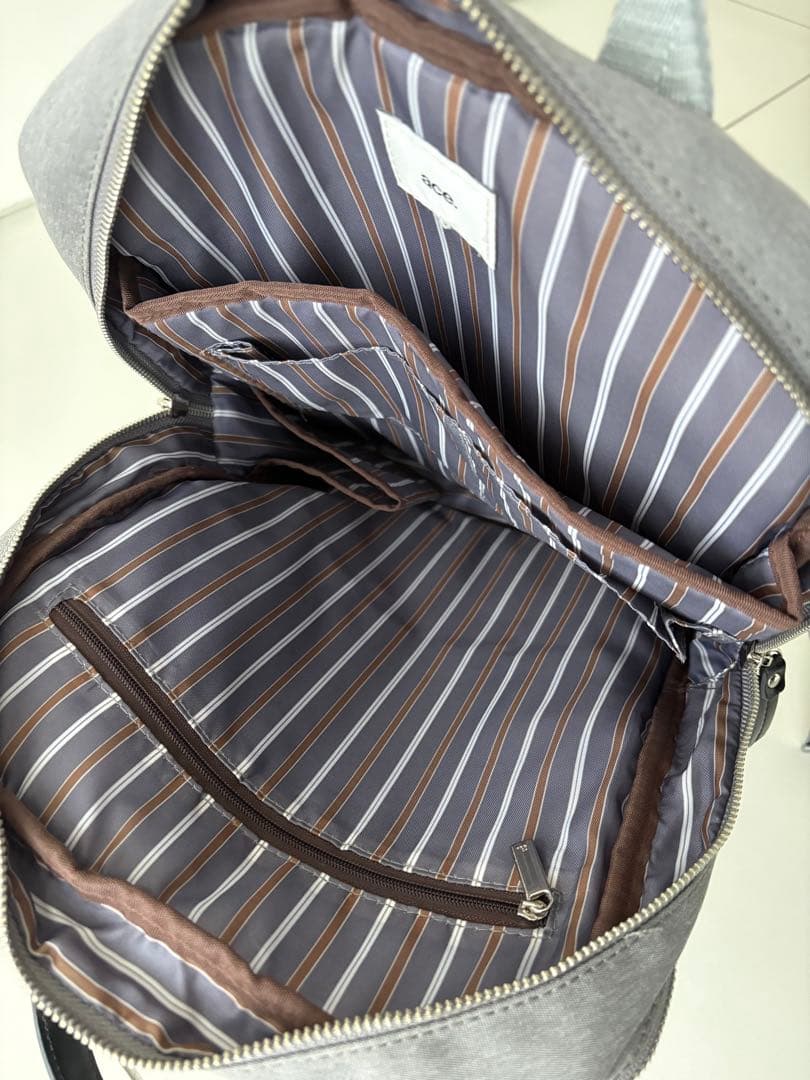 aceGENE（エースジーン)スリファムヘザーリュック13インチ「グレー」完売品