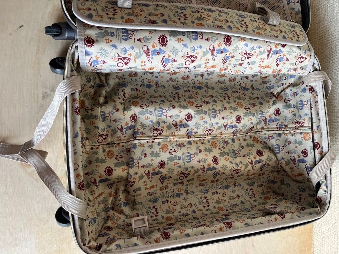 キャリーケース MOOMIN ムーミン リトルミイ スーツケース 拡張機能 53