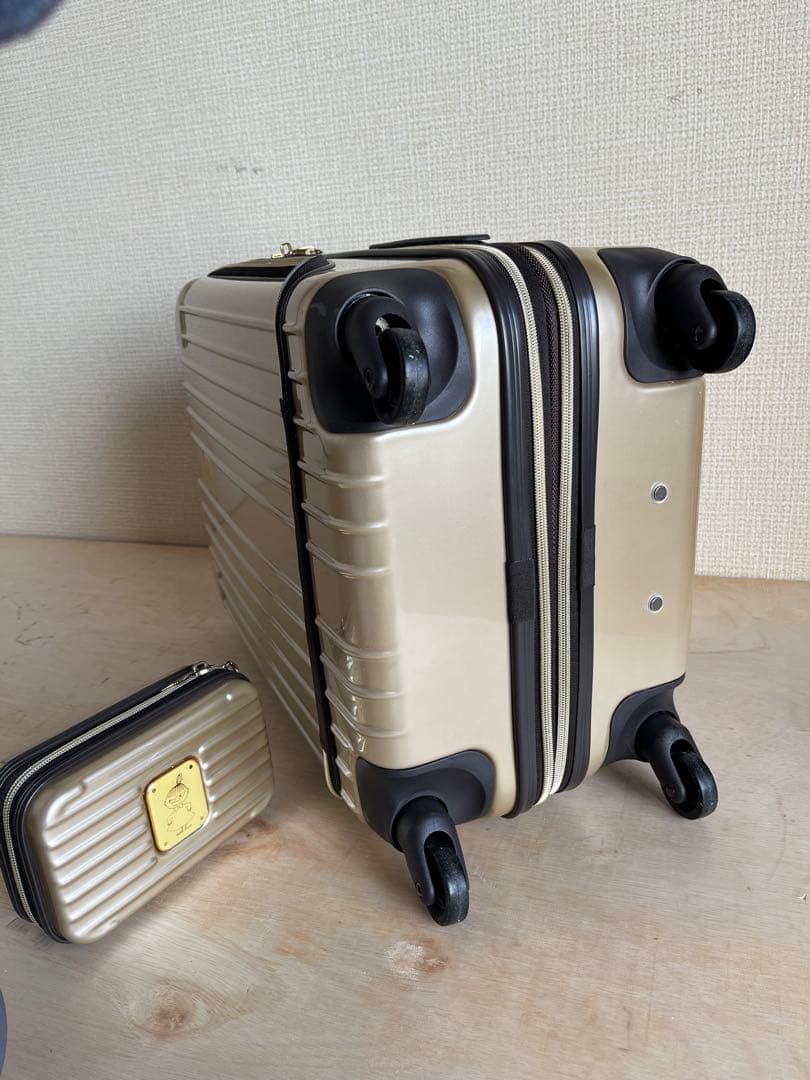 キャリーケース MOOMIN ムーミン リトルミイ スーツケース 拡張機能 53