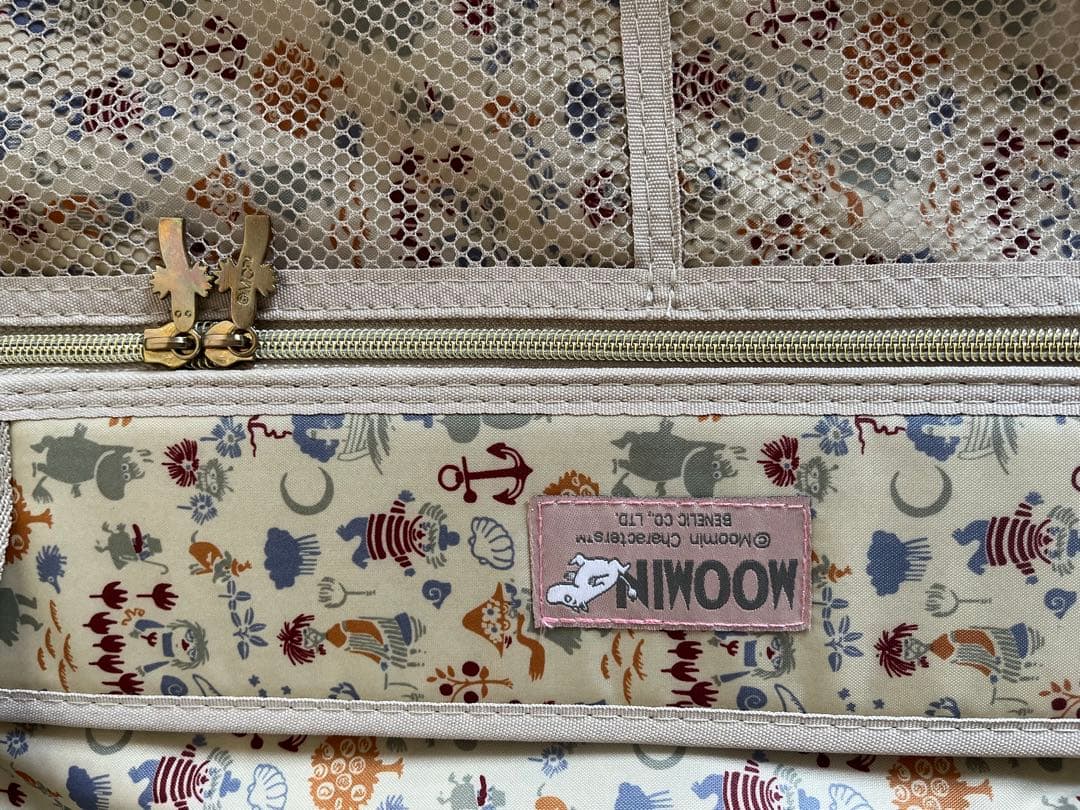 キャリーケース MOOMIN ムーミン リトルミイ スーツケース 拡張機能 53