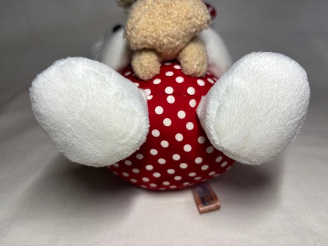 ラブリードッグしっぽフリマスコット ハローキティ サンリオ ぬいぐるみ