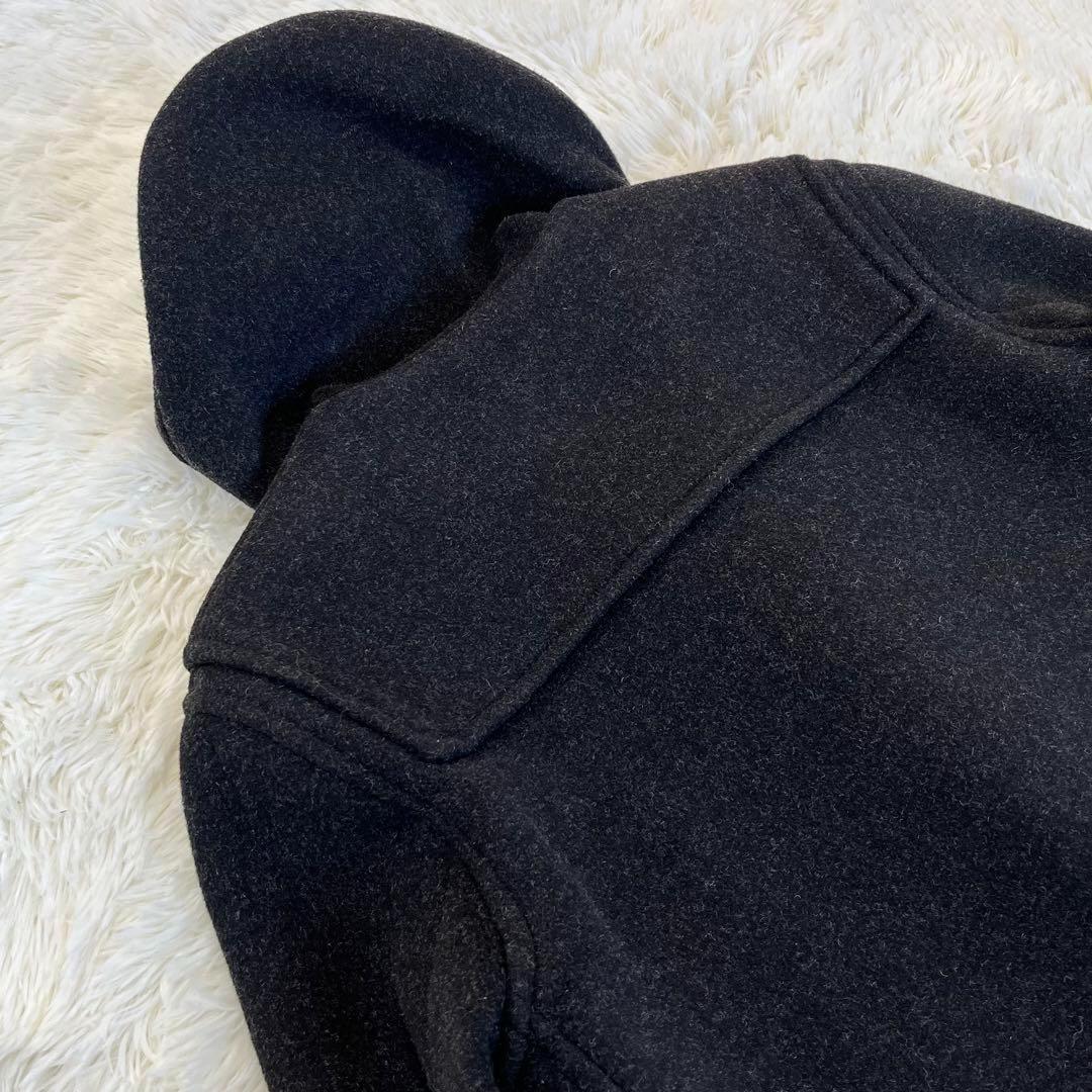 極美品✨英国製　グローバーオール　ダッフルコート　ブラック　Lサイズ