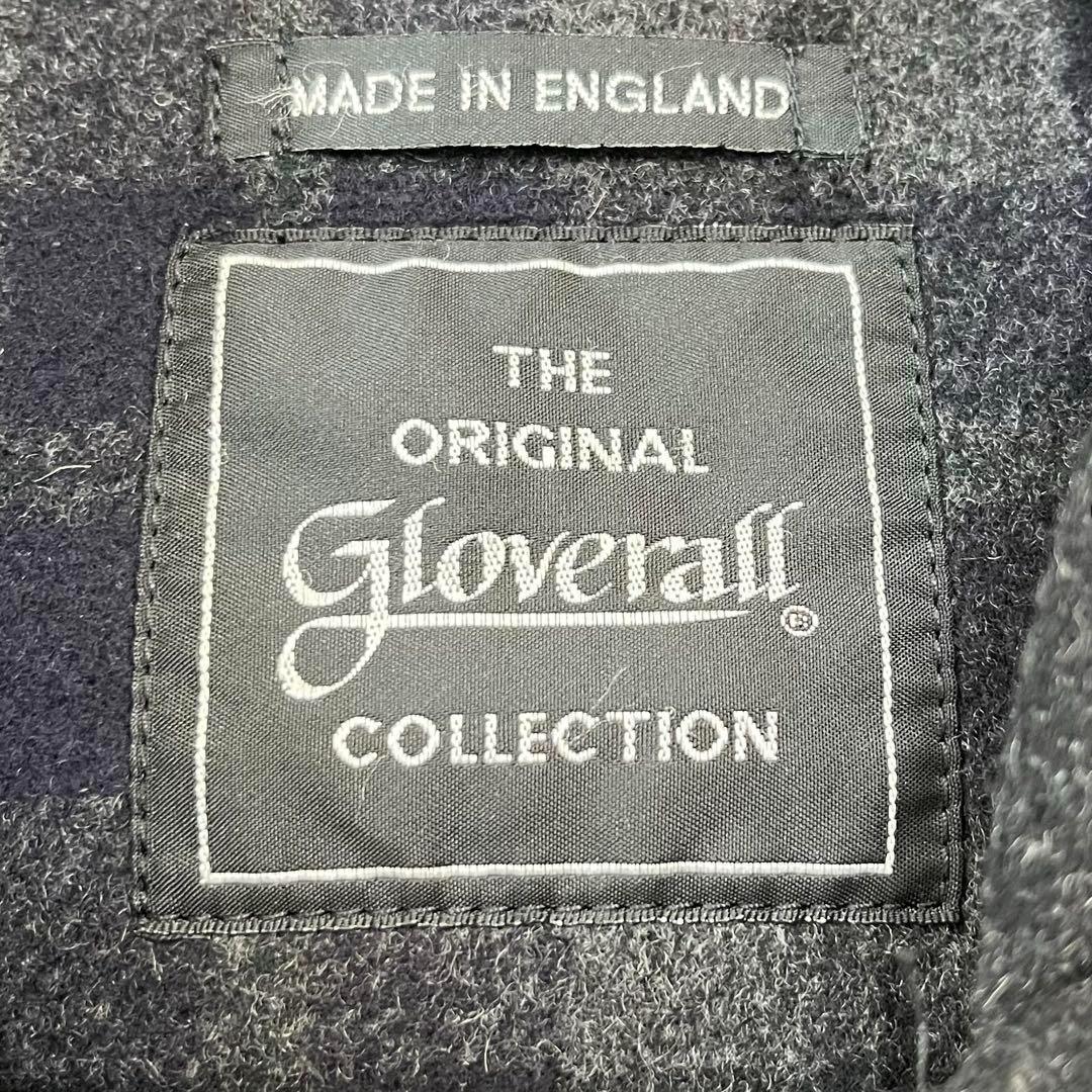 極美品✨英国製　グローバーオール　ダッフルコート　ブラック　Lサイズ
