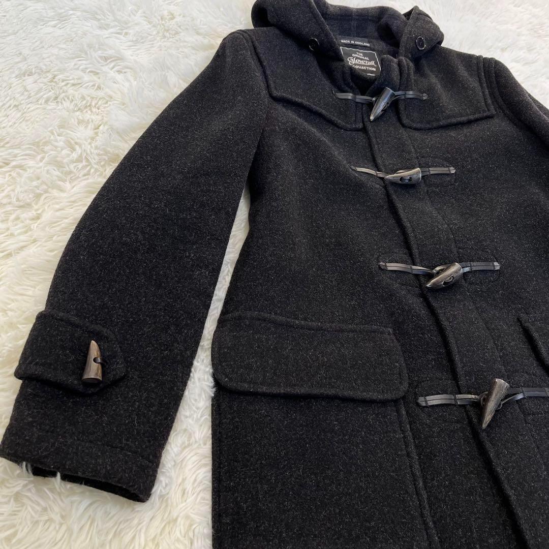 極美品✨英国製　グローバーオール　ダッフルコート　ブラック　Lサイズ
