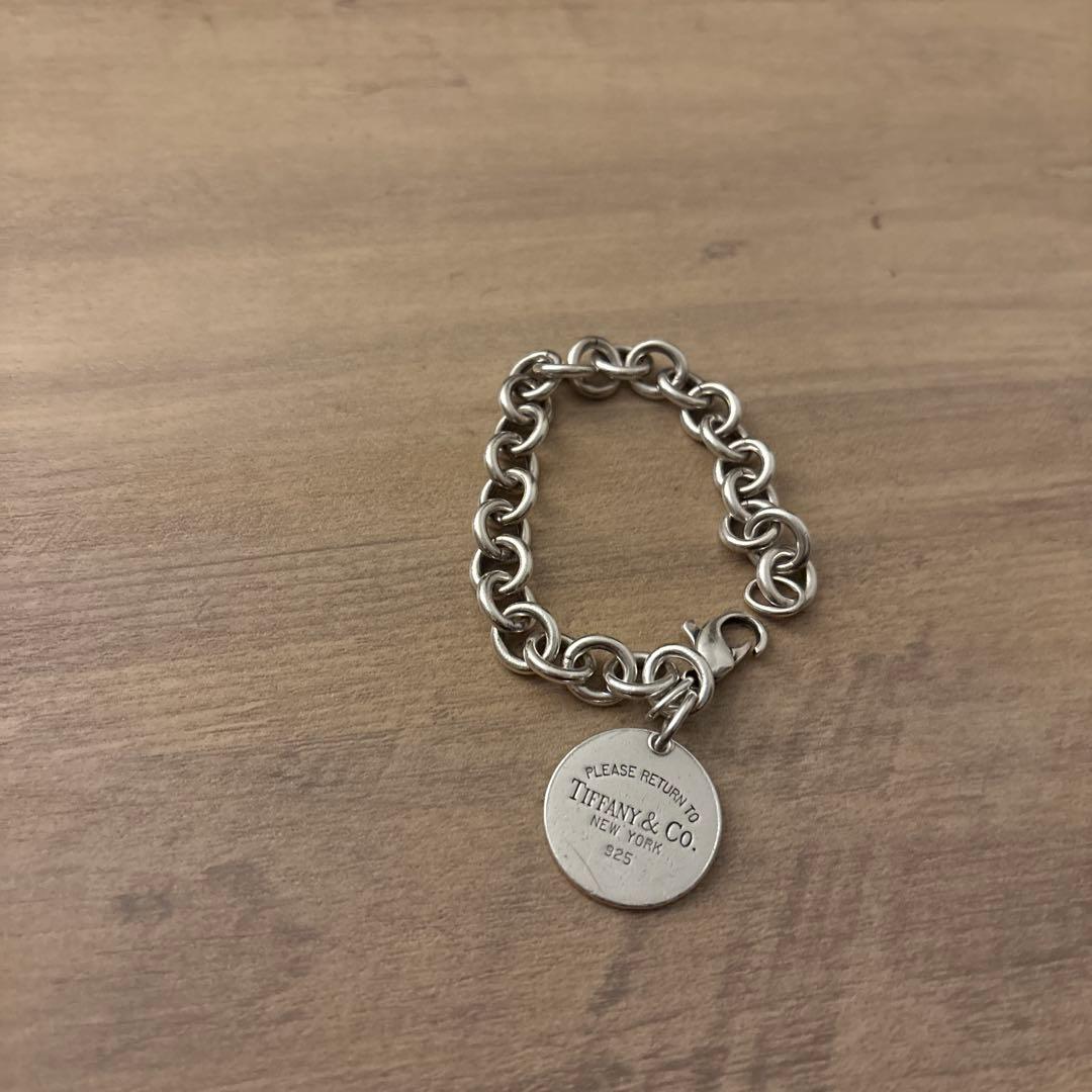 Tiffany チェーンブレブレレット リターントゥティファニー オーバルタグ