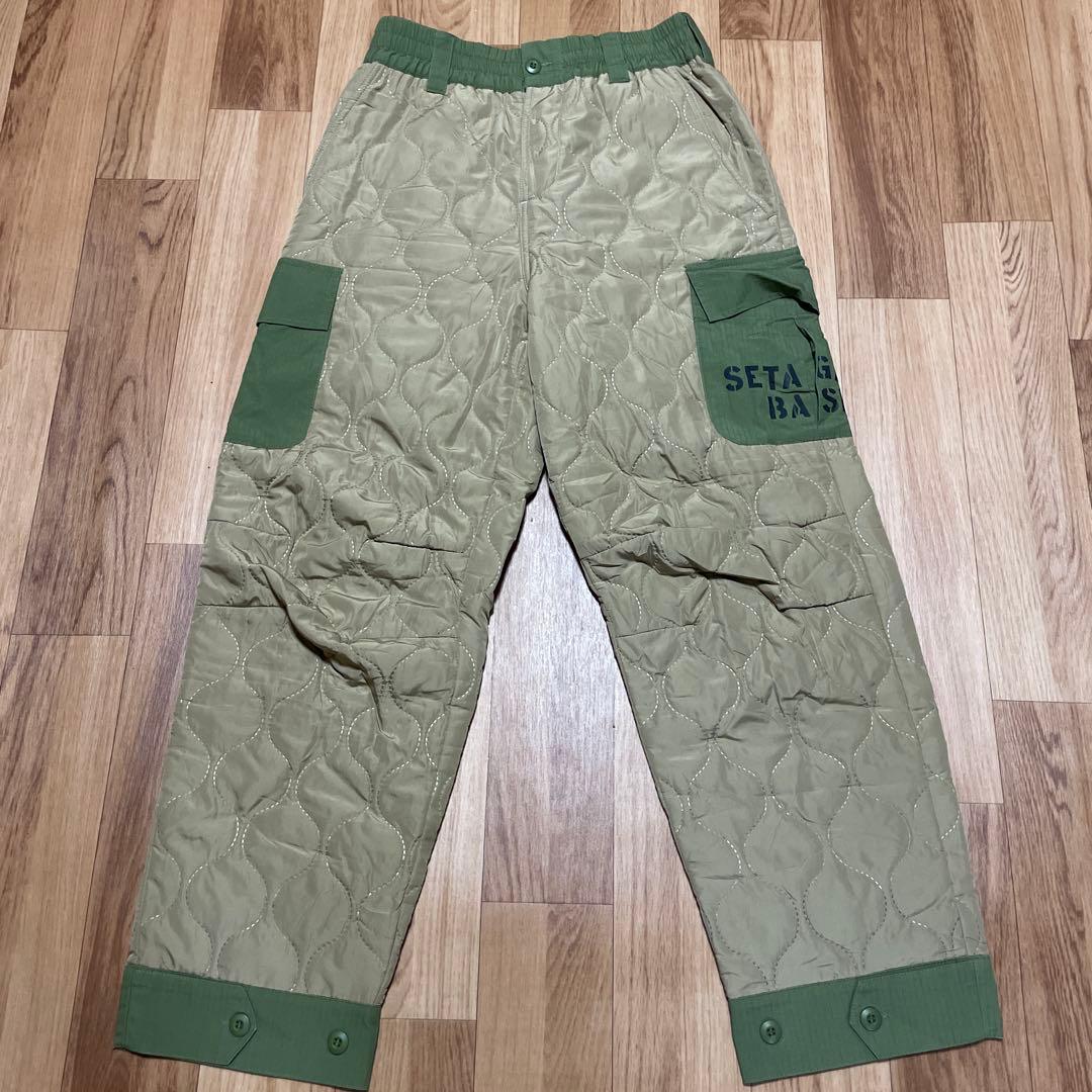 世田谷ベースSEAFキルティングカーゴパンツ（Ｌ）
