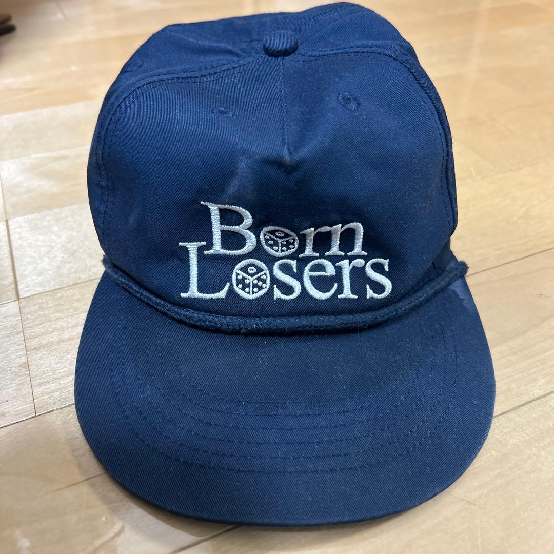 山田蓮 Born Losersネイビーキャップ