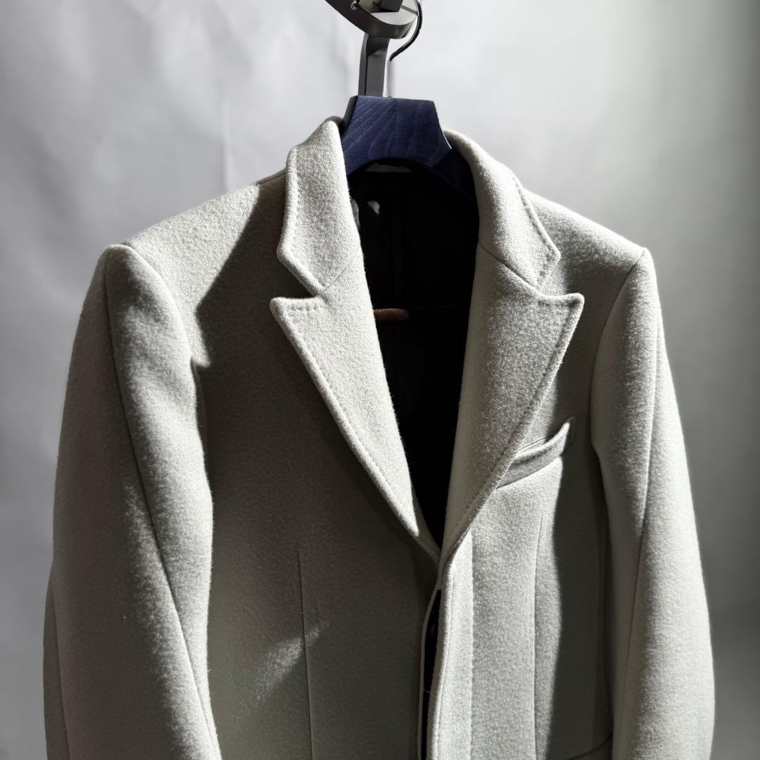 junhashimoto ウールメルトンチェスターコート size2