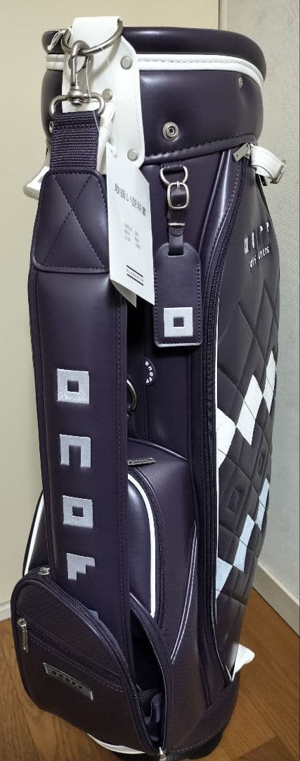 【新品】オノフ レディース　キャディバッグ 5口　パープル