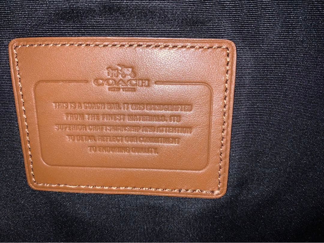 ⭐️美品⭐️特別値下げ　COACH（コーチ）メンズ ヘンリーペブルドレザーバック