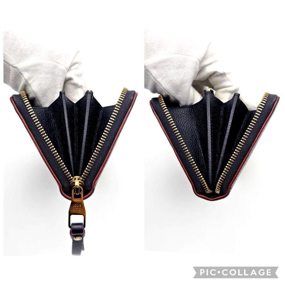 ルイヴィトン　ジッピーウォレット　アンプラント　長財布　マリーヌルージュ　304