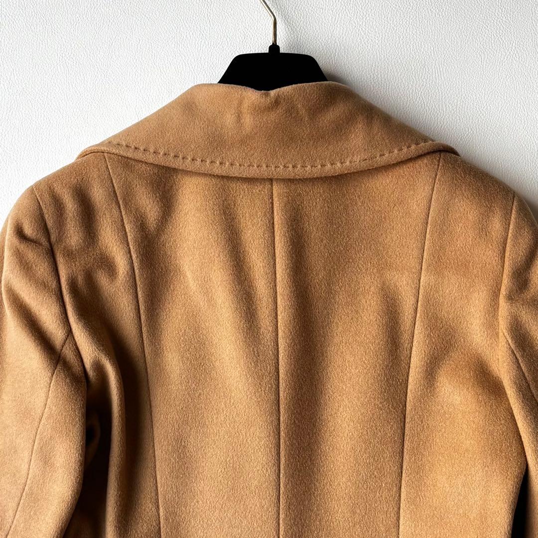 マックスマーラ　Max&Co. アンゴラ混　チェスターコート　キャメル　40