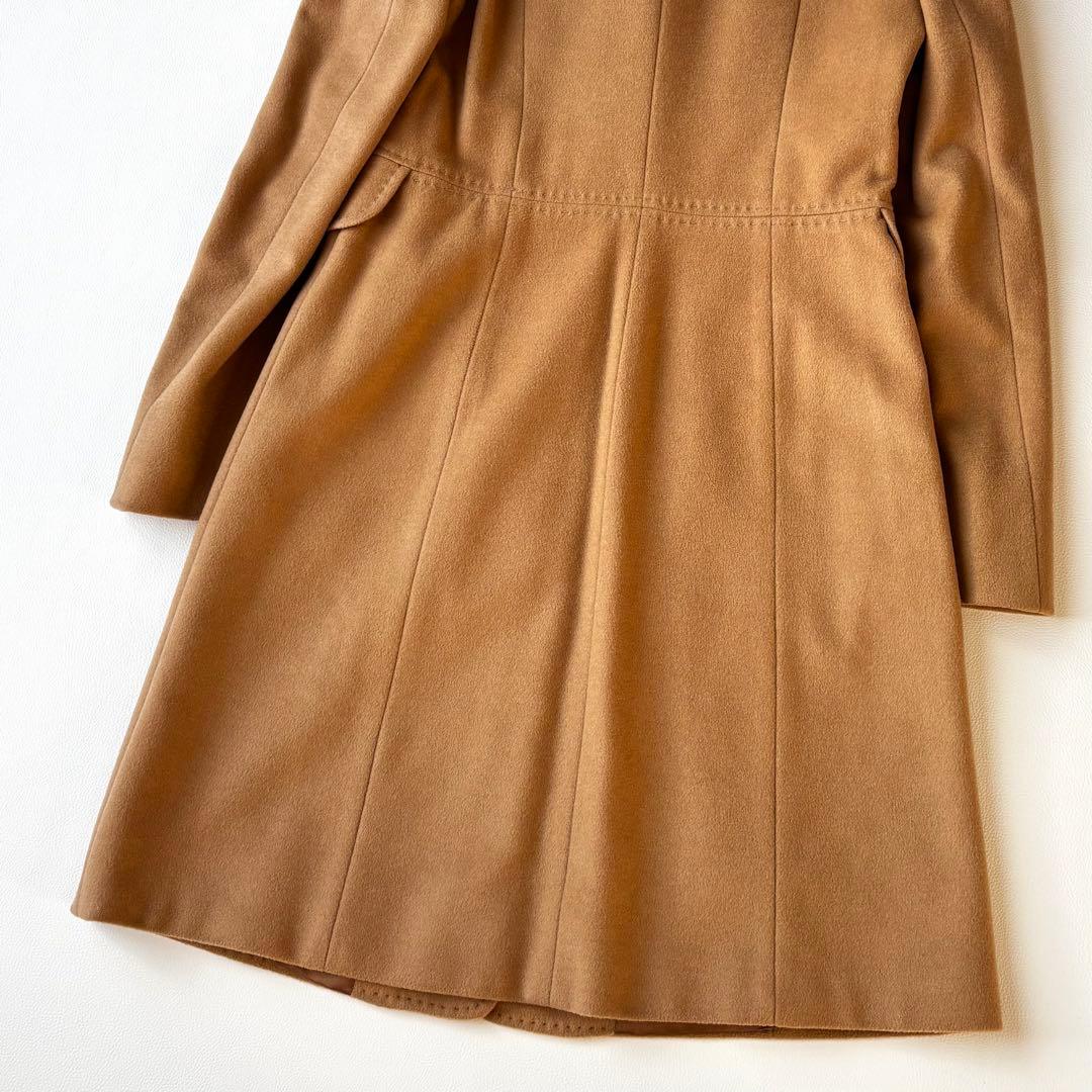 マックスマーラ　Max&Co. アンゴラ混　チェスターコート　キャメル　40