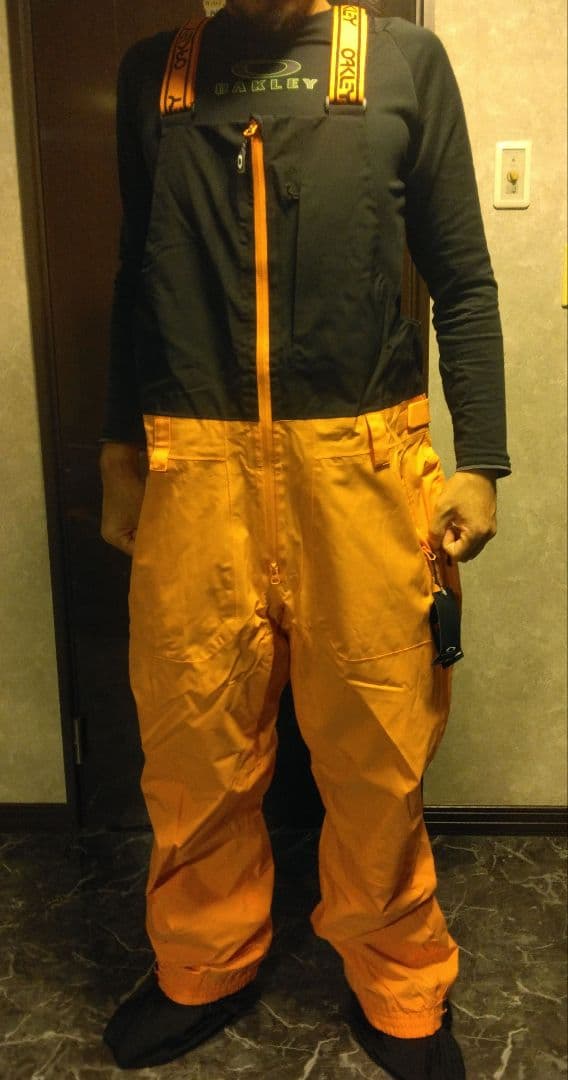 OAKLEY スノーボードウェア XL オレンジ 10K