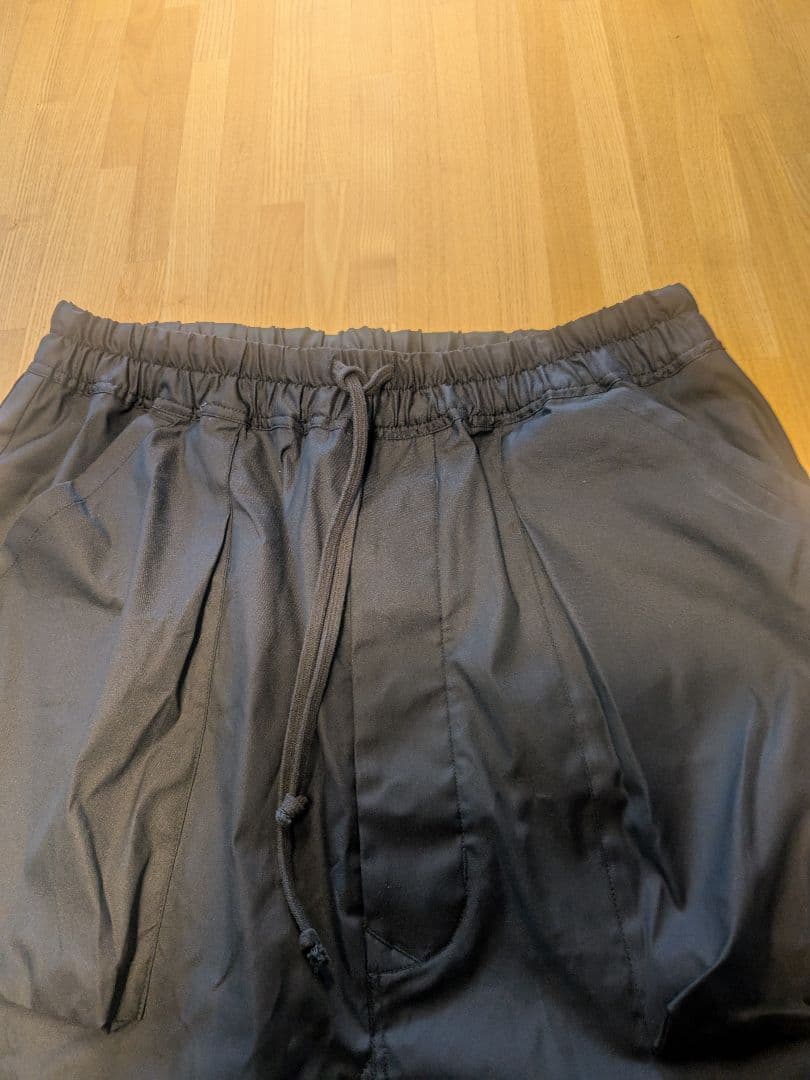 PRY】Luxe-Cotton Sarouel Cropped Pants