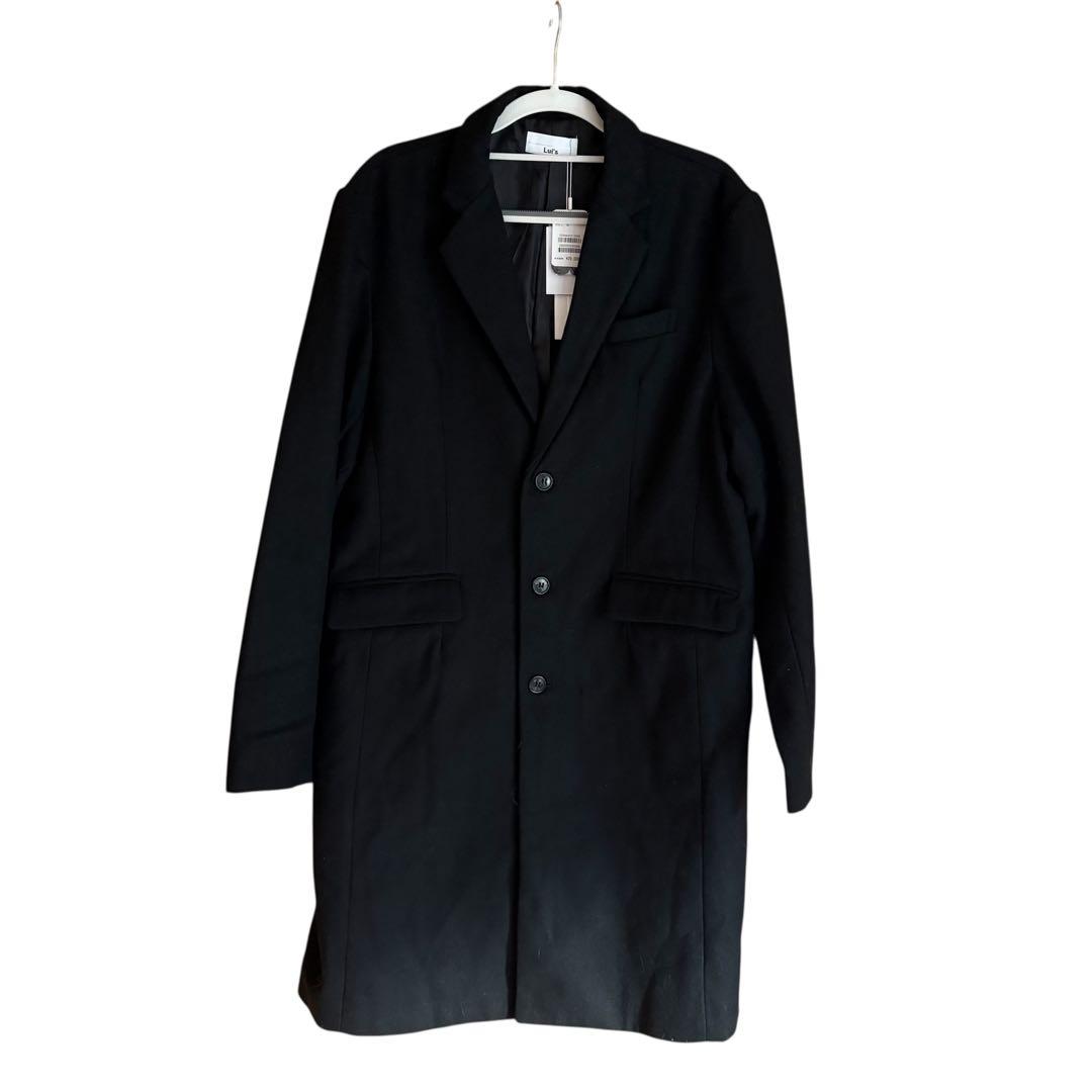 【新品　未使用　タグ付き】Lui's 黒 チェスターコート