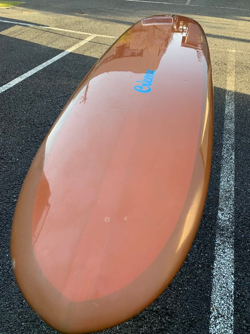 Creme Fat Cat 9.8 リーシュ　フィン　ハードケース付き