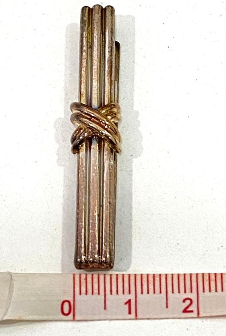 ata 様 Tiffany ティファニー シグネチャークロス コンビ タイピン