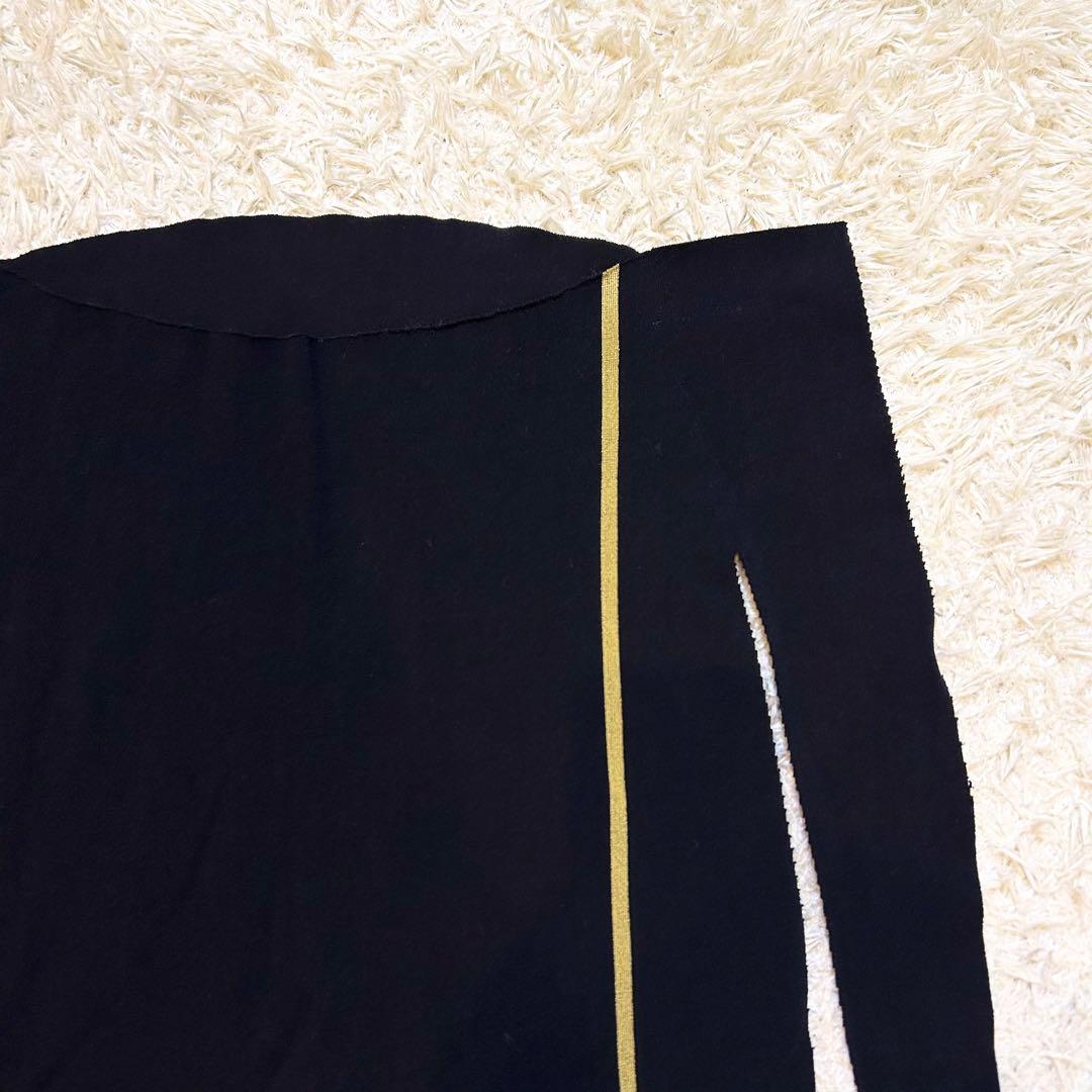 極美品 ✨️希少 イッセイミヤケ FETE リボンベルト付き ストレッチ パンツ