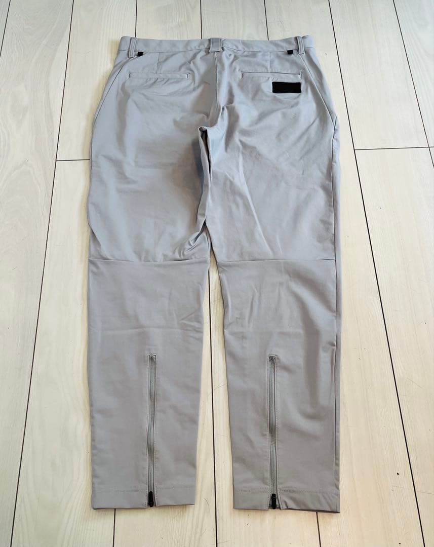 【美品】TFW49 ANKLE SLIM JOGGER ライトグレー XL